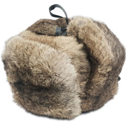 Ushanka Major Rabbit Fur Hat - Traclet
