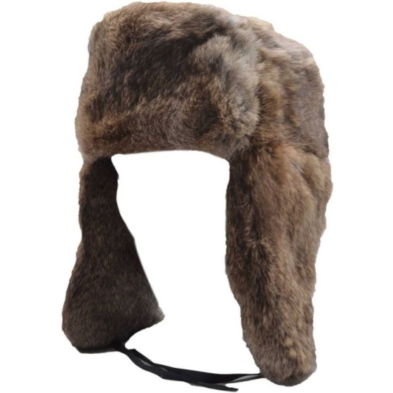 Chapka Ushanka Major Poil de Lapin - Traclet