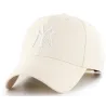 Snapback Cap Yankees NY Cream - 47 Brand Reference: 22972| Chapellerie Traclet