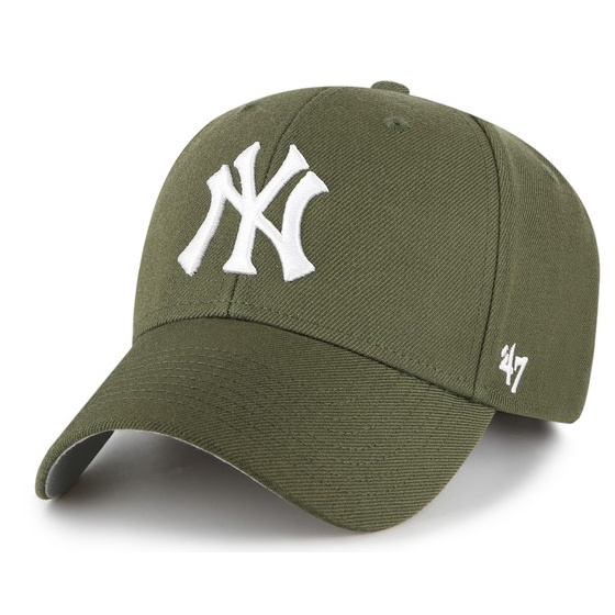 Yankees NY Olive Snapback Cap - 47 Brand