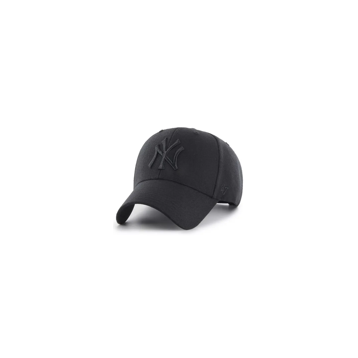 Black NY Snapback Cap - 47 Brand Reference: 22975| Chapellerie Traclet