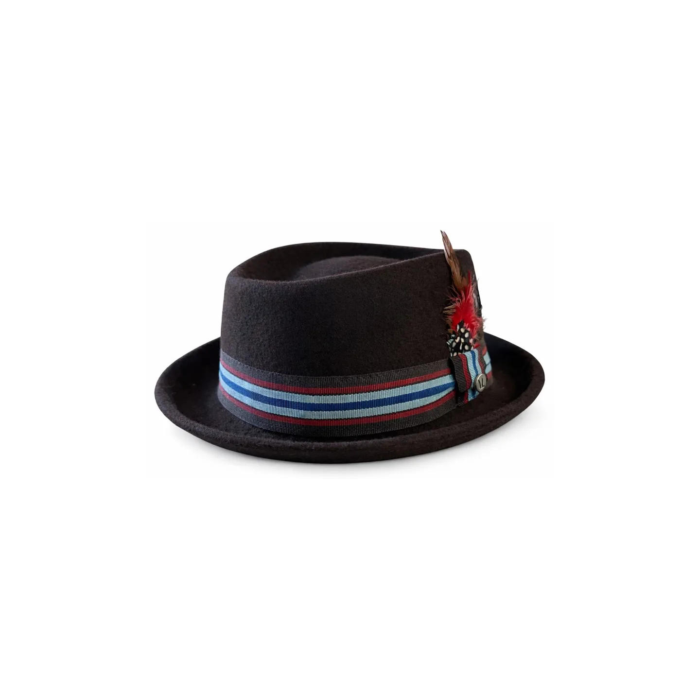 Chapeau Porkpie Cantelmo Laine Marron - Traclet Reference : 22984| Chapellerie Traclet