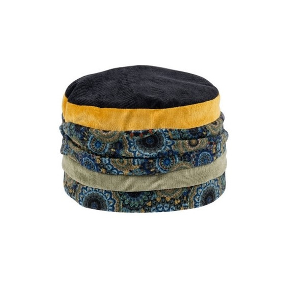 Mandala Multicolor Beret & Toque - Traclet