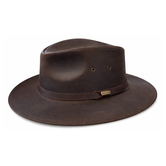 Traveller Hobart Buffalo Brown Hat - Traclet