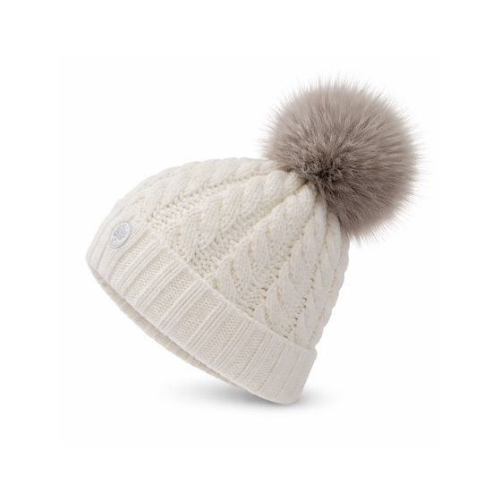 copy of Black Calgary Fur Pompom Beanie - Pipolaki