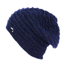 Women's Long Beanie Colosseo Blue - Traclet
