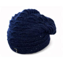 Women's Long Beanie Colosseo Blue - Traclet