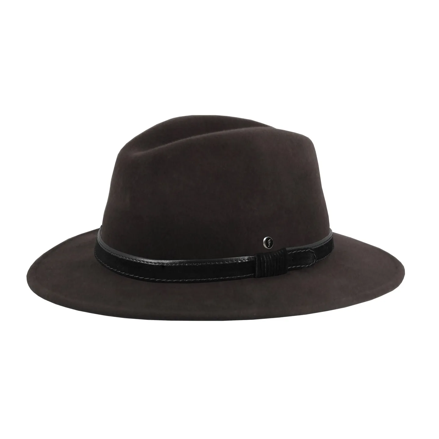 Traveller Varèse Crushable Brown Felt Hat - Flechet Reference: 23048| Chapellerie Traclet