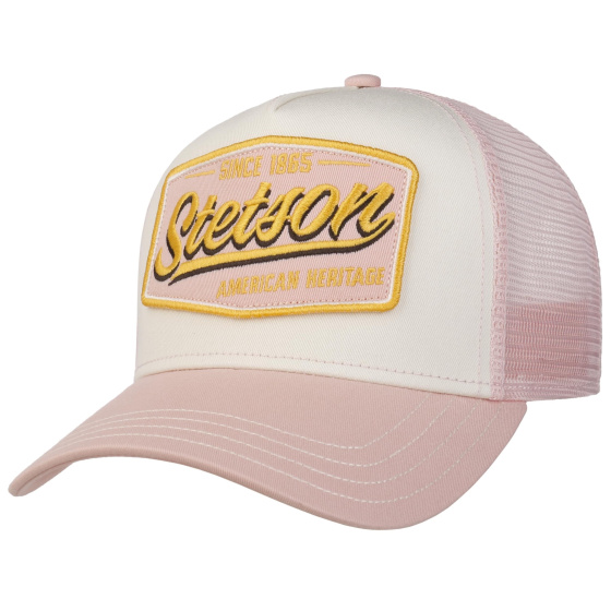 Casquette Baseball Trucker Last Drop Rose - Stetson