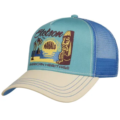 Baseball Trucker Cap Mahalo - Stetson Reference: 23053| Chapellerie Traclet