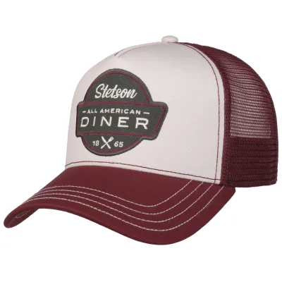 Baseball Trucker Cap Diner - Stetson Reference: 23054| Chapellerie Traclet