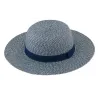 Capeline Stella Paille Papier Marine - Traclet