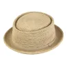 Chapeau PorkPie Sumac Paille Naturel - Traclet