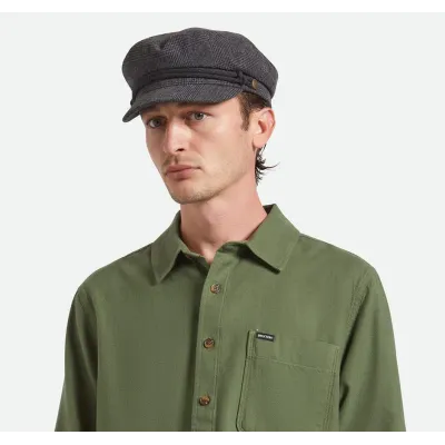 Casquette Marin Fiddler  Mixte Grise - Brixton
