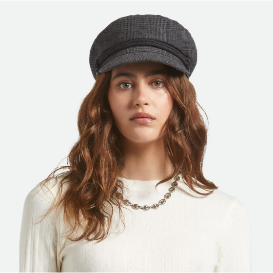 Casquette Marin Fiddler Mixte Grise - Brixton