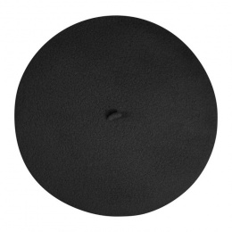 Rosa Black Basque Beret - black - Heritage by Laulhère