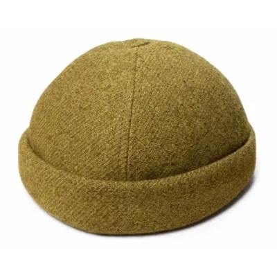 Bonnet Docker Cooper Laine Moutarde - Traclet