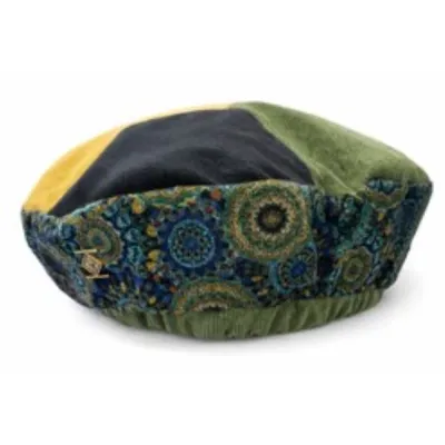 Women's Mandala Cyan Beret - Traclet Reference: 23081| Chapellerie Traclet