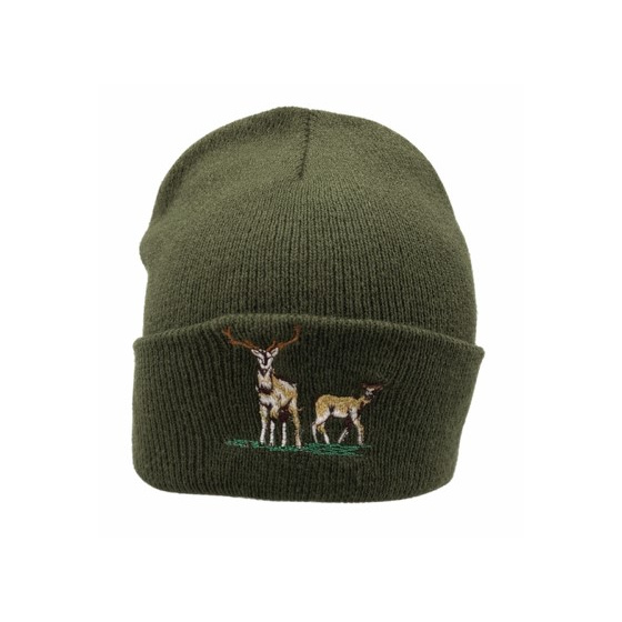 Deer Hunting Beanie Olive - Traclet
