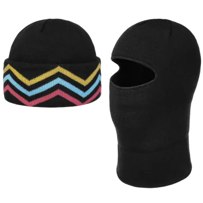 Tardent Black 2-in-1 Balaclava Beanie – Stetson Reference: 23087| Chapellerie Traclet
