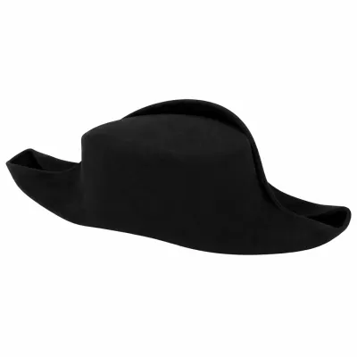 Chapeau Bicorne Style Préfet du Second Empire Feutre Laine Reference : 2062 | Chapellerie Traclet