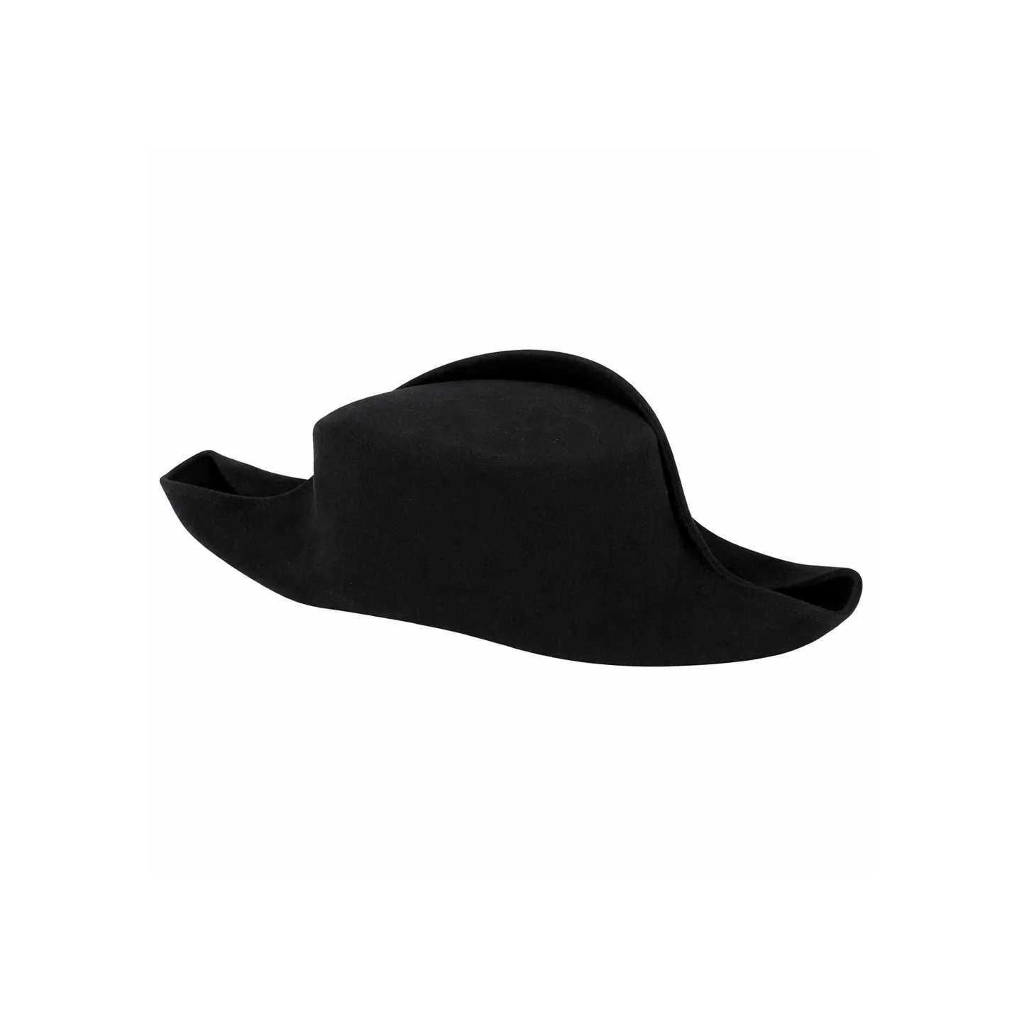 Chapeau Bicorne Style Préfet du Second Empire Feutre Laine Reference : 2062 | Chapellerie Traclet