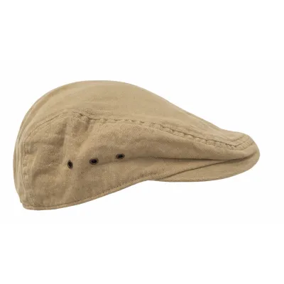 Casquette Bec De Canard Riccardo Coton Beige - Aussie Apparel