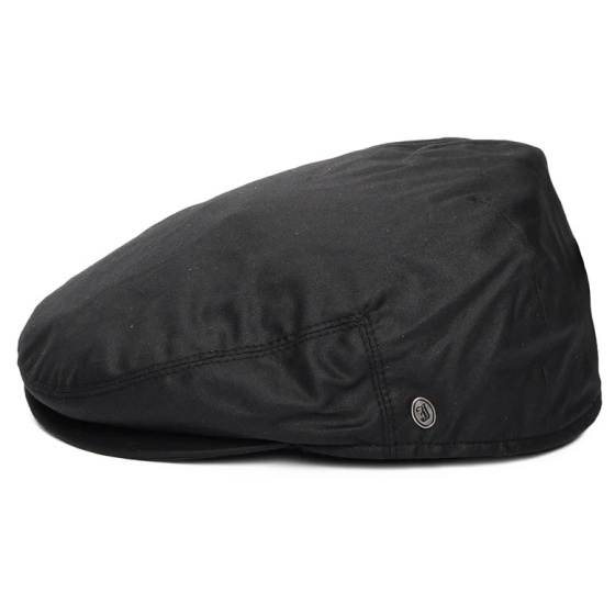 Casquette Inglesen Coton Cirée Noire - Traclet