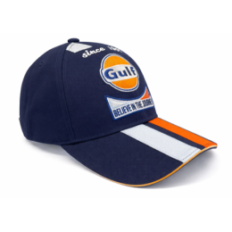 Casquette Baseball Gulf Coton Bleu
