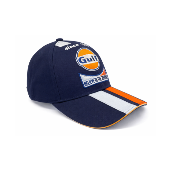Gulf Blue Cotton Baseball Cap