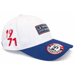 Casquette Le Mans Steve McQueen Bicolore