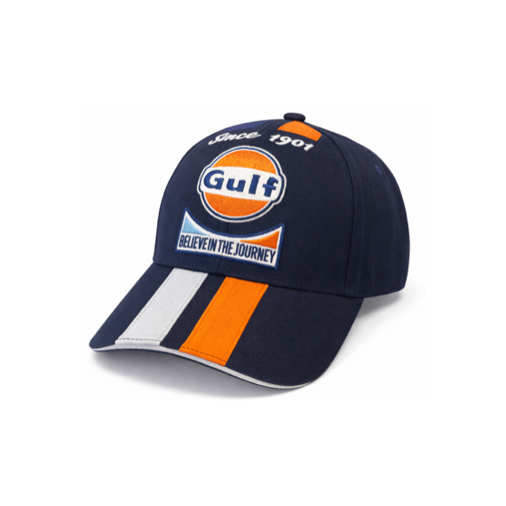 Gulf Blue Cotton Baseball Cap