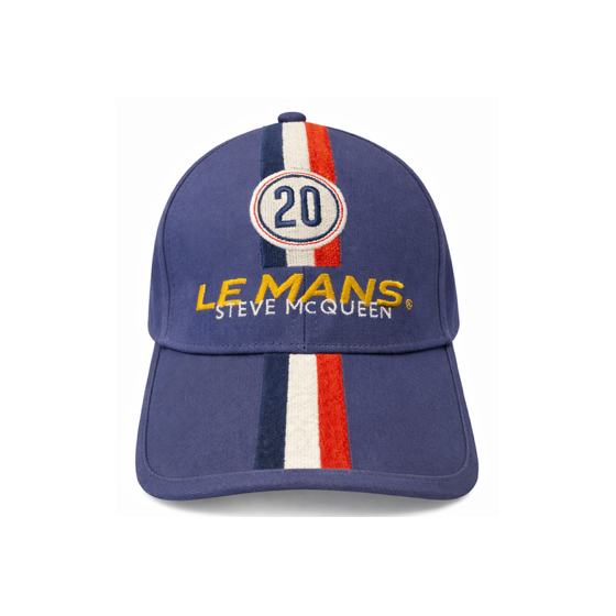 Le Mans Steve McQueen Blue Baseball Cap