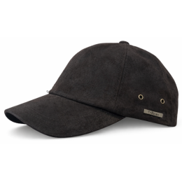 Aged Leather Baseball Cap Chocolate - Traclet