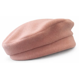 Denise Beige Fleece Beret - Traclet