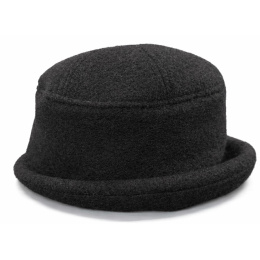 Chapeau Doubs Cache-Oreilles Laine Noir - Balke