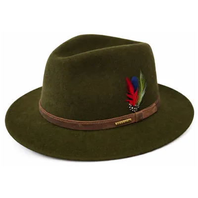 Chapeau Ashton Woolfelt Kaki - Stetson
