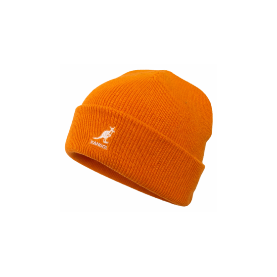 Light Orange Pull-On Acrylic Beanie - Kangol