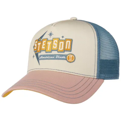 Baseball Trucker American Diner Cap - Stetson | Chapellerie Traclet