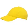 Rector Pastel Yellow Cotton Baseball Cap - Stetson | Chapellerie Traclet