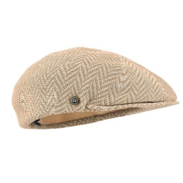 Zintzurrra Cotton Ecru Cap - Laulhère