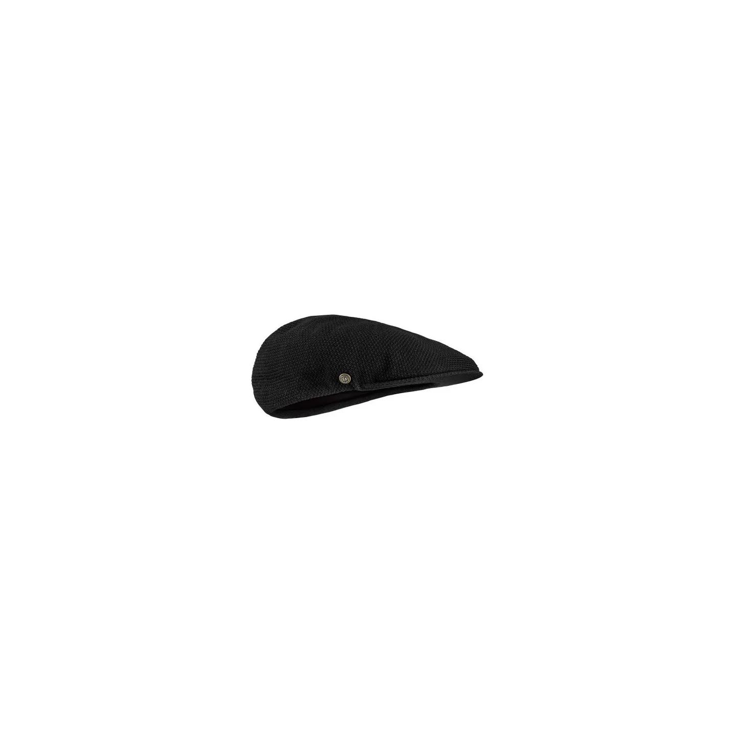 Casquette Loop Noire Coton - Laulhère  | réf 23213 - Chapellerie Traclet
