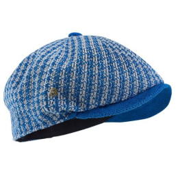 Beltxara Pearl & Blue Cotton Cap - Héritage by Laulhère