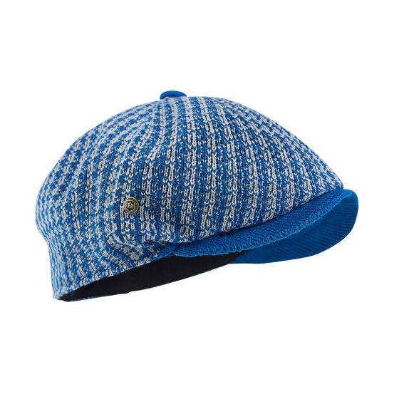 Beltxara Pearl & Blue Cotton Cap - Héritage by Laulhère