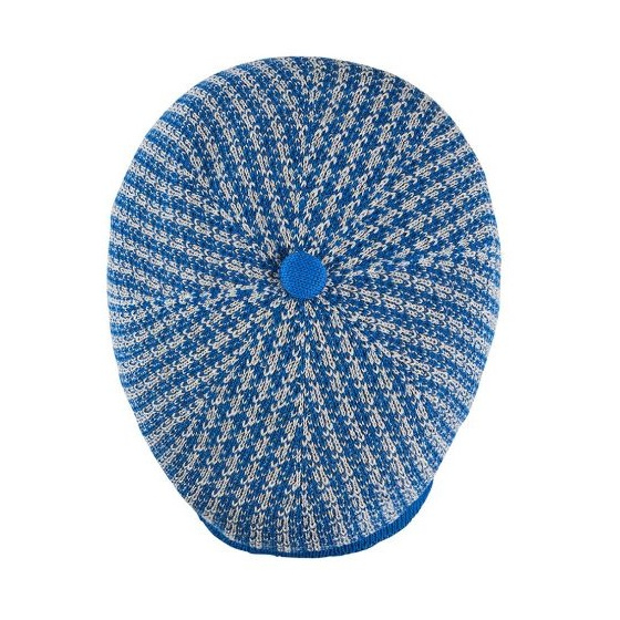 Beltxara Pearl & Blue Cotton Cap - Héritage by Laulhère