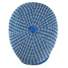 Beltxara Pearl & Blue Cotton Cap - Héritage by Laulhère ref 23215 - chapellerie traclet