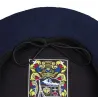 Béret Mistral Marine coton & lin - Héritage par Laulhère réf 23210 - Chapellerie Traclet