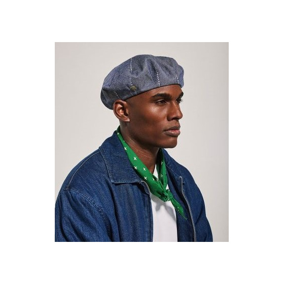 Béret Jean Denim Coton - Héritage par Laulhère