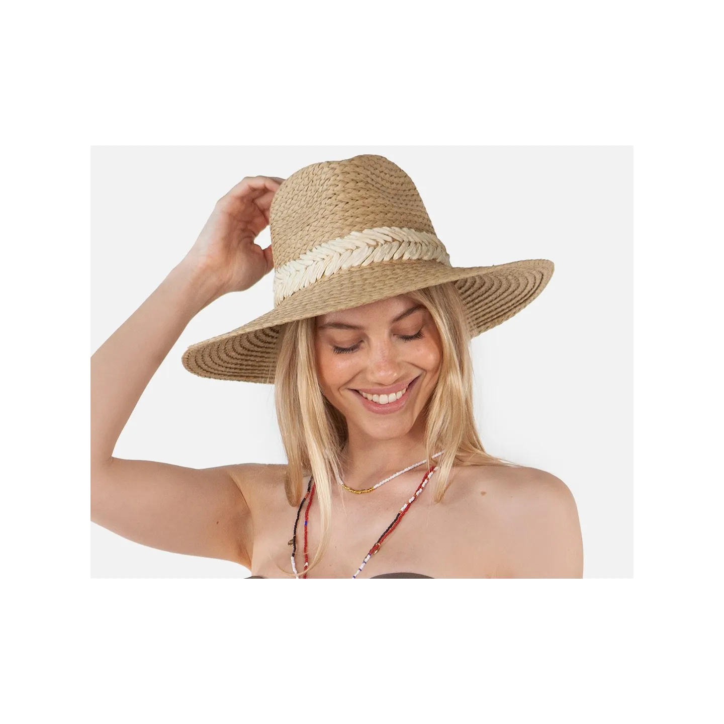 Traveller Hat Vagabond Straw - Barts Reference: 23292| Chapellerie Traclet