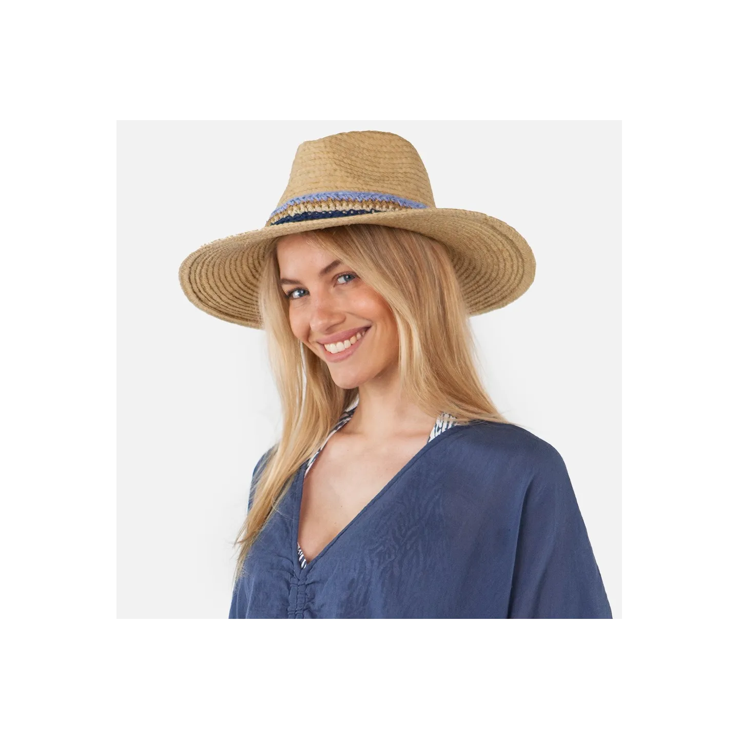 Chapeau Traveller Dawoor Paille Papier Naturelle - Barts